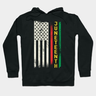 Juneteenth Freedom Day Flag Hoodie